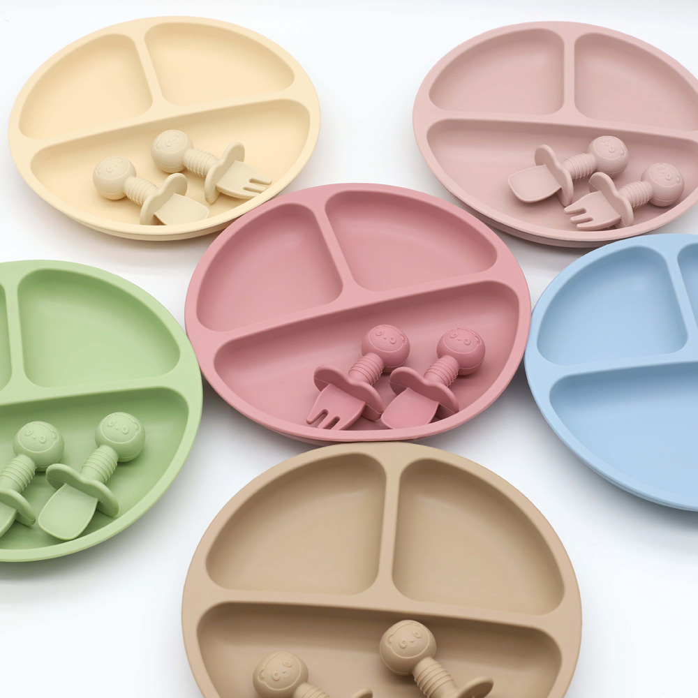 Baby Food Menu - 3 buah Set Peralatan Makan Bayi