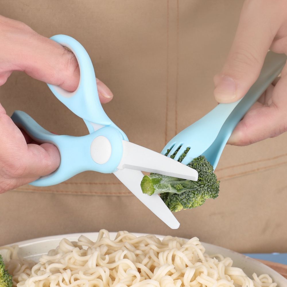 Gunting Makanan Bayi Keramik y - Baby Food Scissors ulasan dan harga