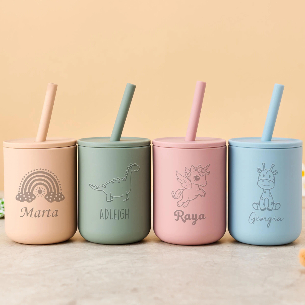 Gelas Sedotan Silikon untuk An - Baby Food Jars With Lids ulasan dan harga