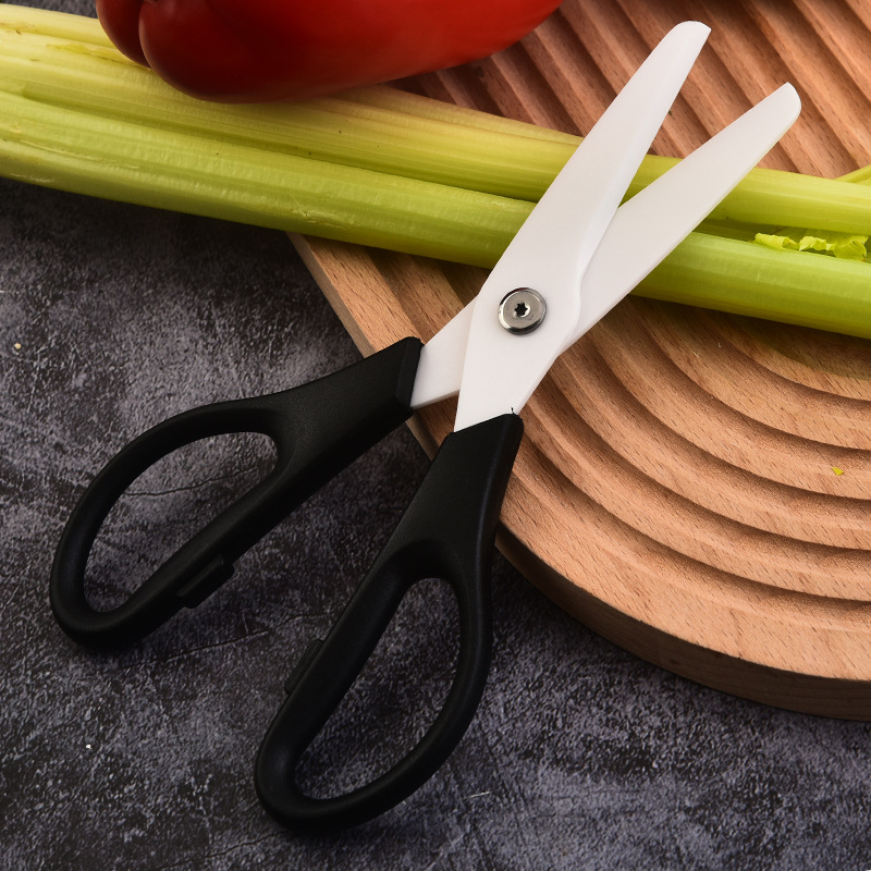 Gunting Pisau Tajam Keramik Zi - Baby Food Scissors ulasan dan harga