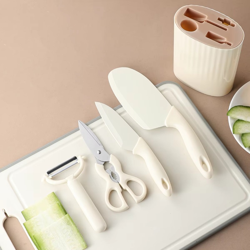 Set 5 alat dapur kecil, terbua - Baby Food Scissors ulasan dan harga