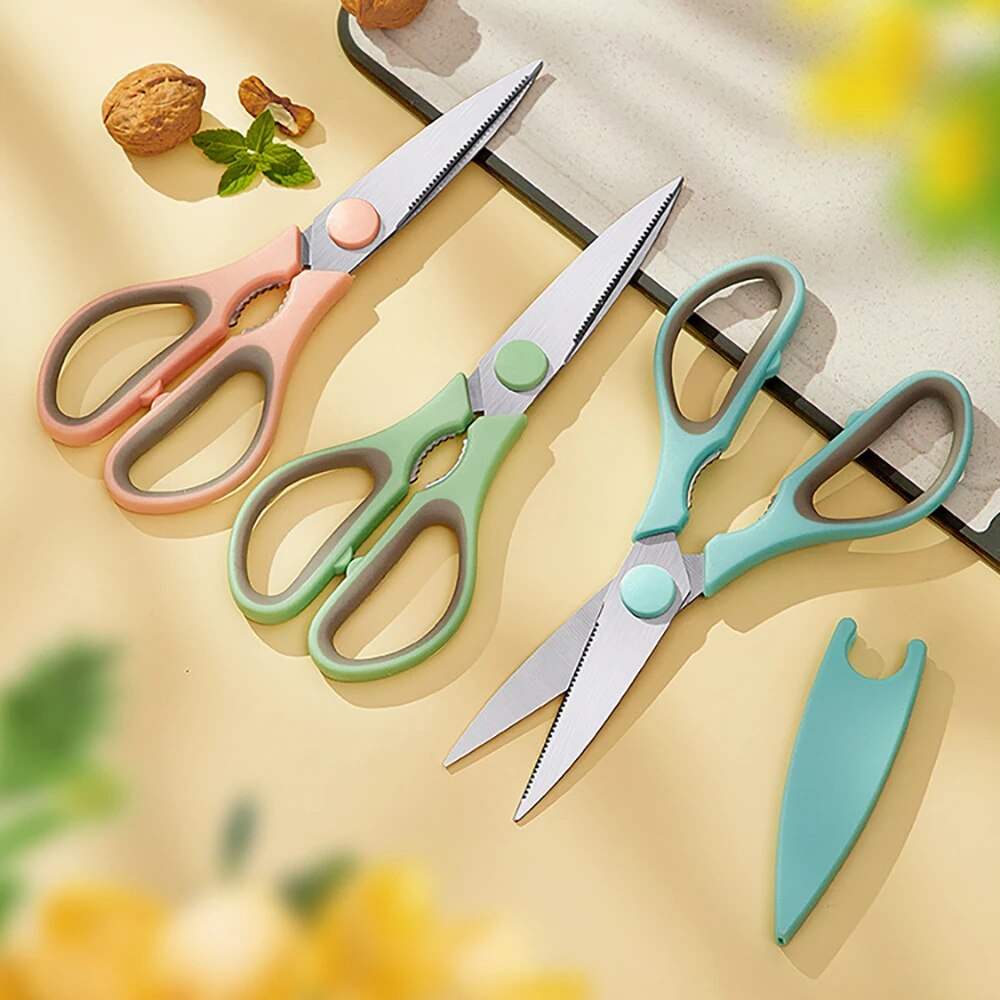 Gunting dapur rumah tangga baj - Baby Food Scissors ulasan dan harga