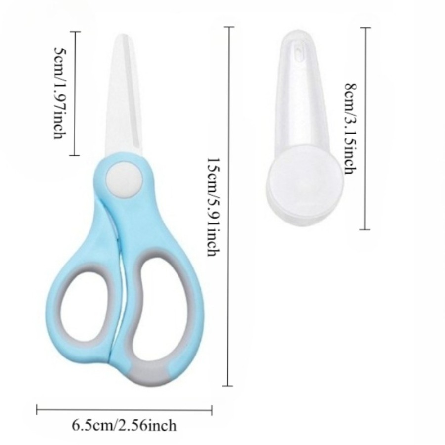 Gunting makanan dengan ketahan - Baby Food Scissors ulasan dan harga