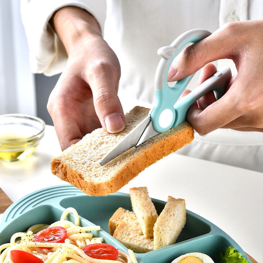 Gunting makanan tambahan, gunt - Baby Food Scissors ulasan dan harga