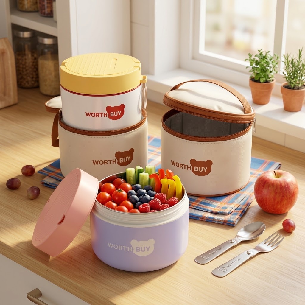 Kotak Makan Termal Stainless S - Baby Food Warmer ulasan dan harga